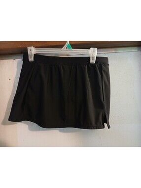 Black Swim Skirt